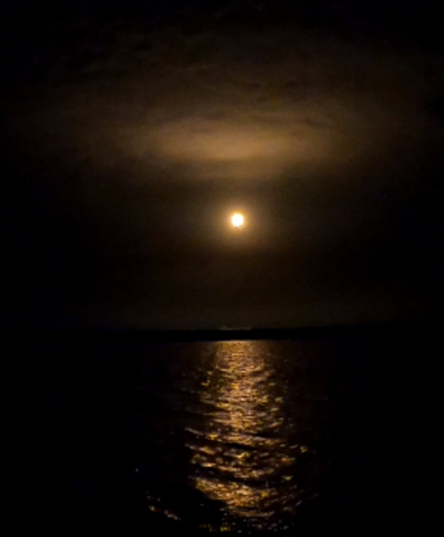 Space X Launch view from the Titusville Bridge