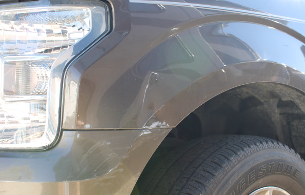Ford F150 Damage